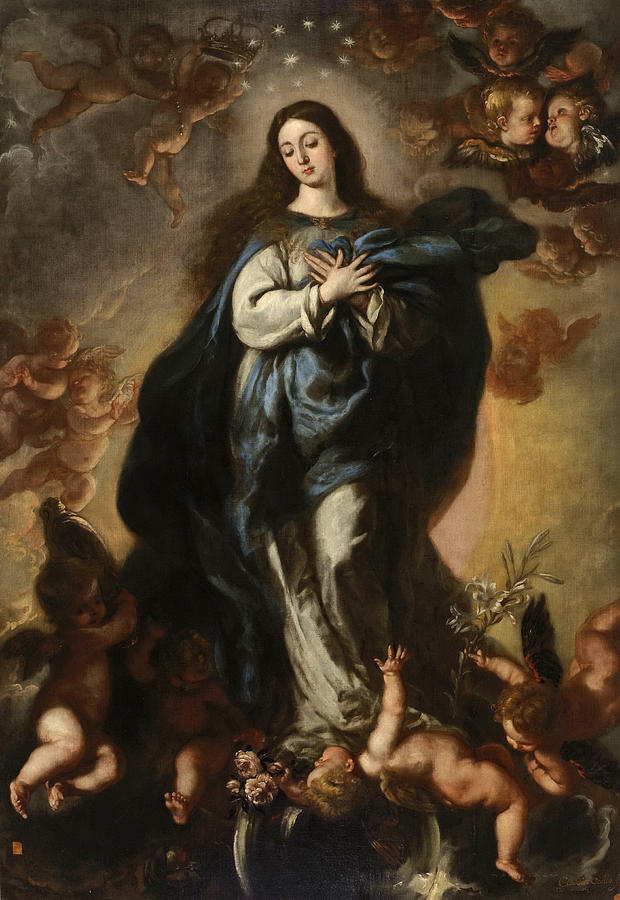 The Immaculate Conception Painting by Claudio Coello