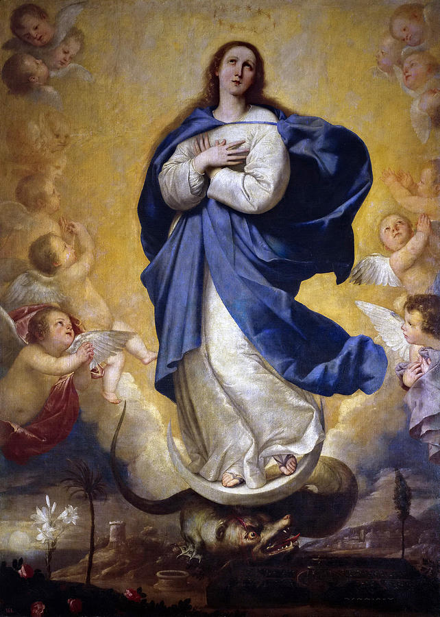 The Immaculate Conception Painting by Jusepe de Ribera
