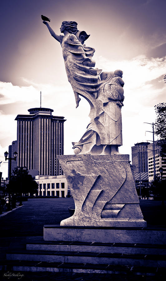 The Immigrant Monument Photograph by Shelly Stallings