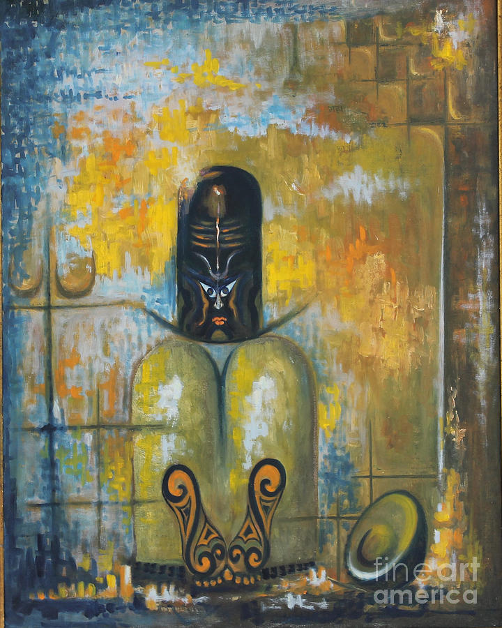 The Immortal Shiva  Painting by Rakesh Hazela