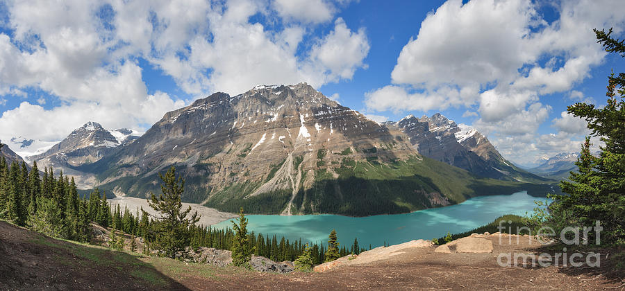 Mountain Photograph - The Incomparable Peyto Lake by Charles Kozierok