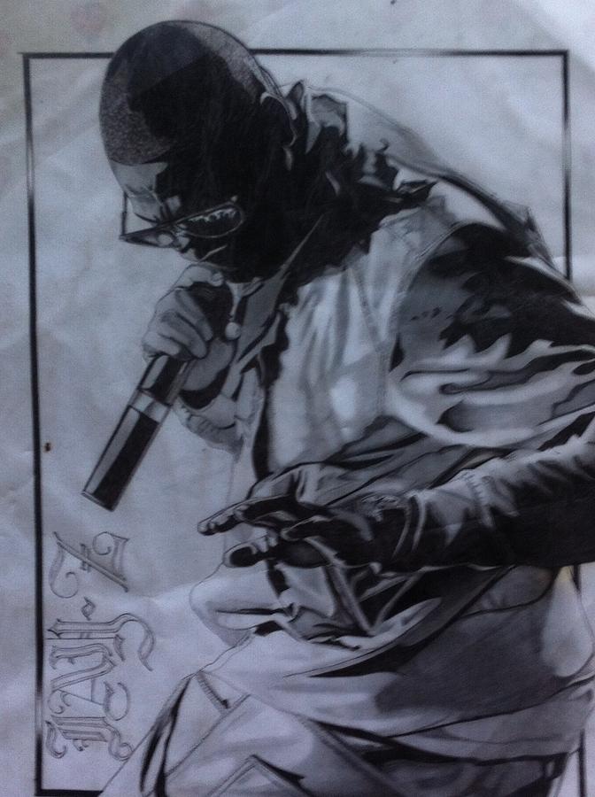 Jay Z Drawing - The Incomparable Shawn Carter by Sterling West