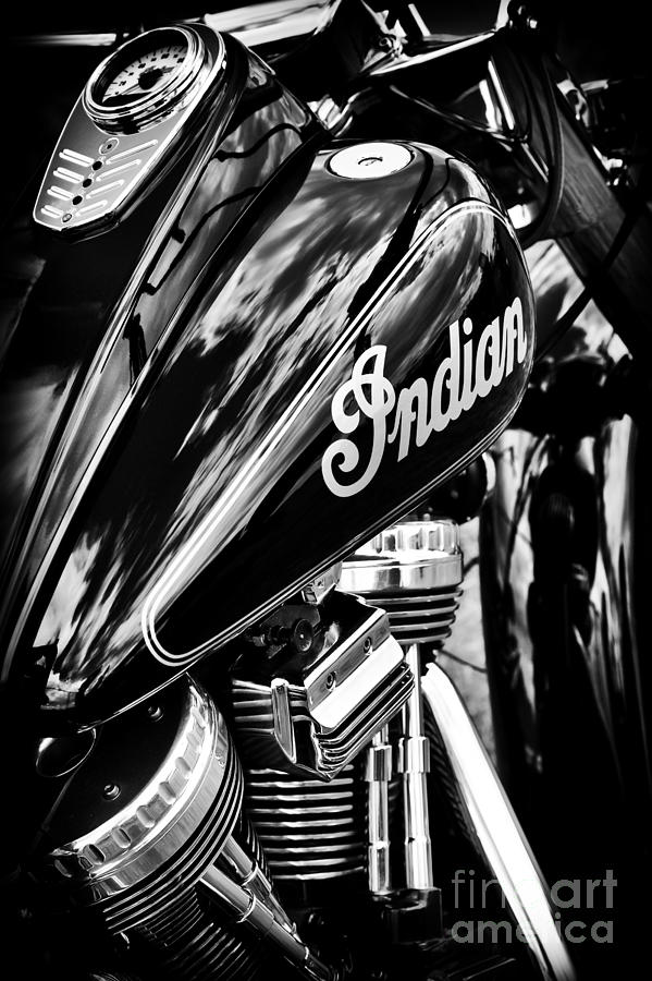 The Indian Chief Monochrome Photograph by Tim Gainey