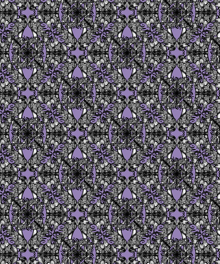 The Infinite Shoe Lilac Digital Art by Deborah Runham