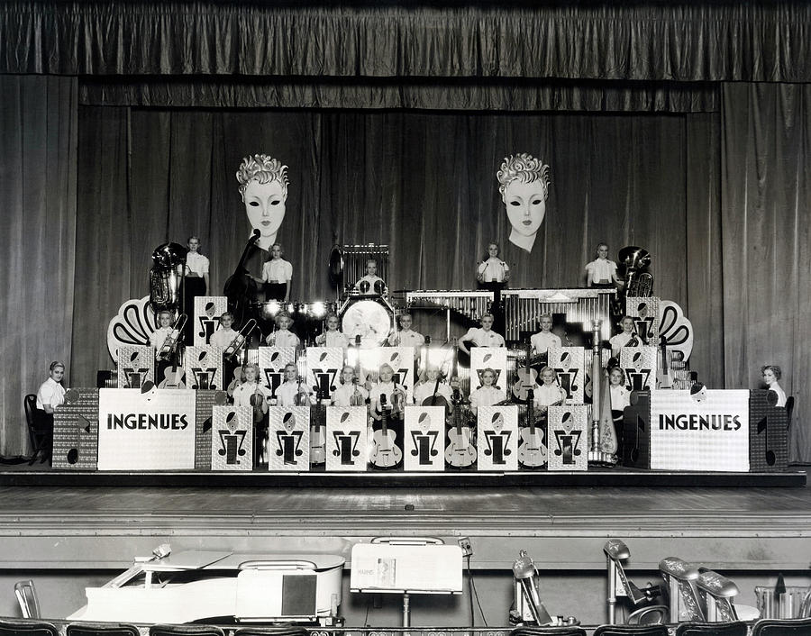The Ingenues Jazz Band Photograph by Underwood Archives