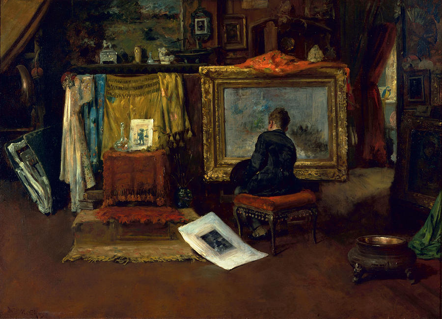Still Life Painting - The Inner Studio, Tenth Street, 1882 by William Merritt Chase