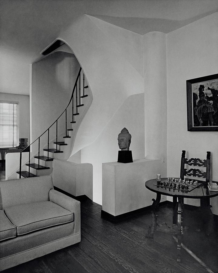 The Interior Of A Manhattan House Photograph by Tom Leonard The Interior Of A Manhattan House Photograph by Tom Leonard