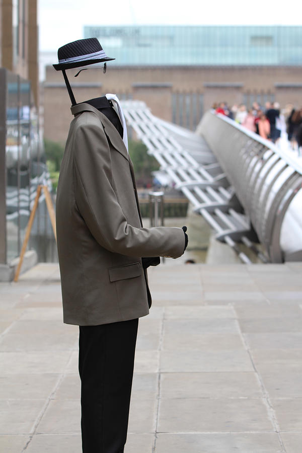 London Photograph - The Invisible Man by Ash Sharesomephotos