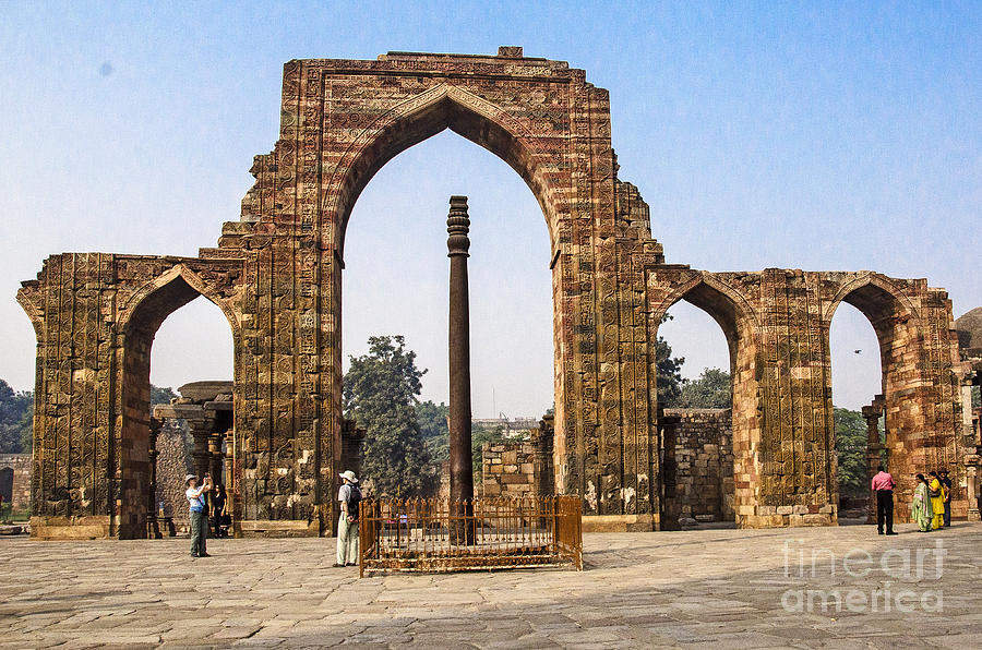 The Iron Pillar of Delhi Photograph by Pravine Chester