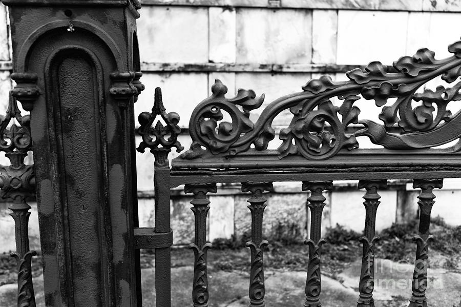 The Iron Price at Lafayette Cemetery No. 1 in New Orleans Photograph by John Rizzuto
