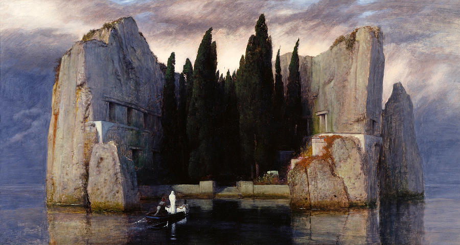 The Isle of the Dead Painting by Arnold Boecklin