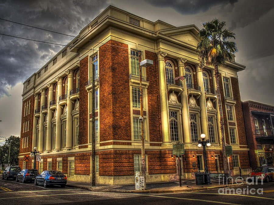 Old Buildings Photograph - The Italian Club by Marvin Spates