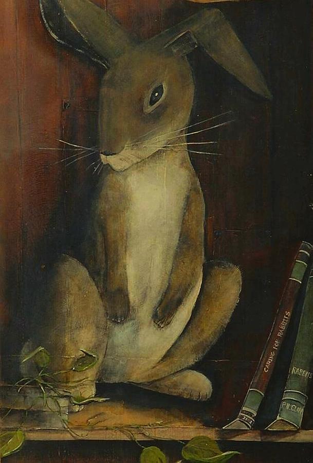 The Jack Rabbit Painting by Diane Strain