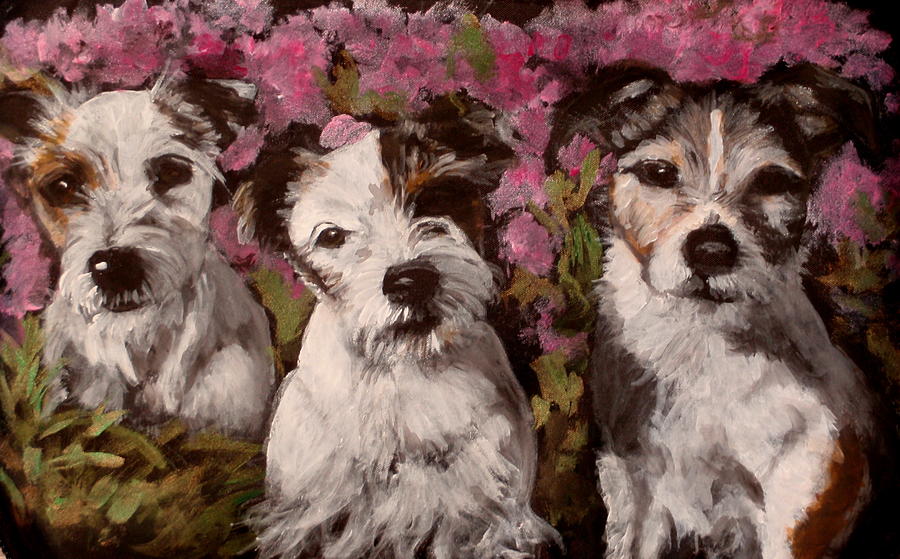 The Jacks Painting by Carol Russell