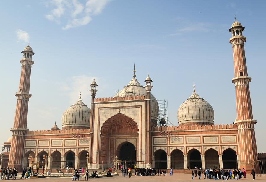 The Jama Masjid Mosque Photograph by Northforklight