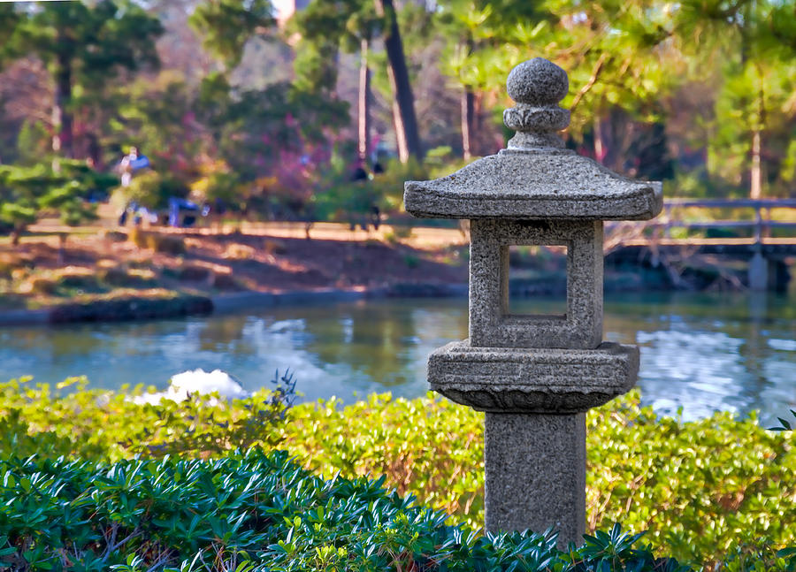 The Japanese Garden at Hermann Park Photograph by Tim Stanley