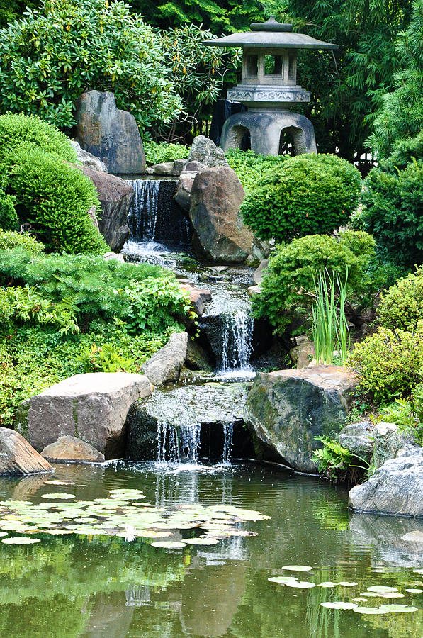 Philadelphia Photograph - The Japanese Garden by Bill Cannon
