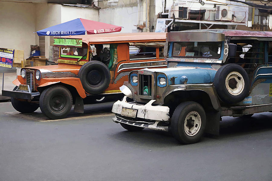 the Jeepney Photograph by Ron Roberts