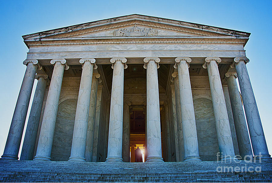 The Jefferson Memorial Photograph by Ken Johnson