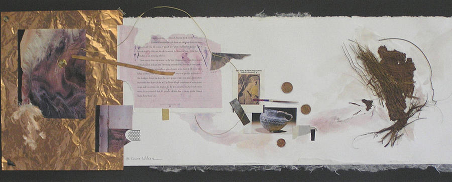 The Journey Series  Memories Mixed Media by Barbara Couse Wilson