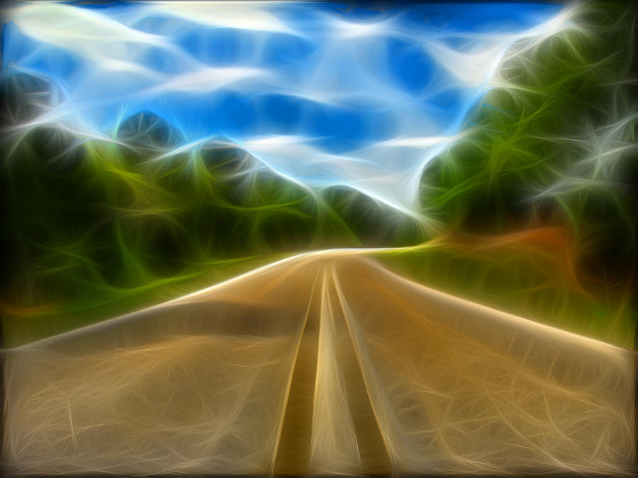 The Journey Digital Art by Wendy J St Christopher