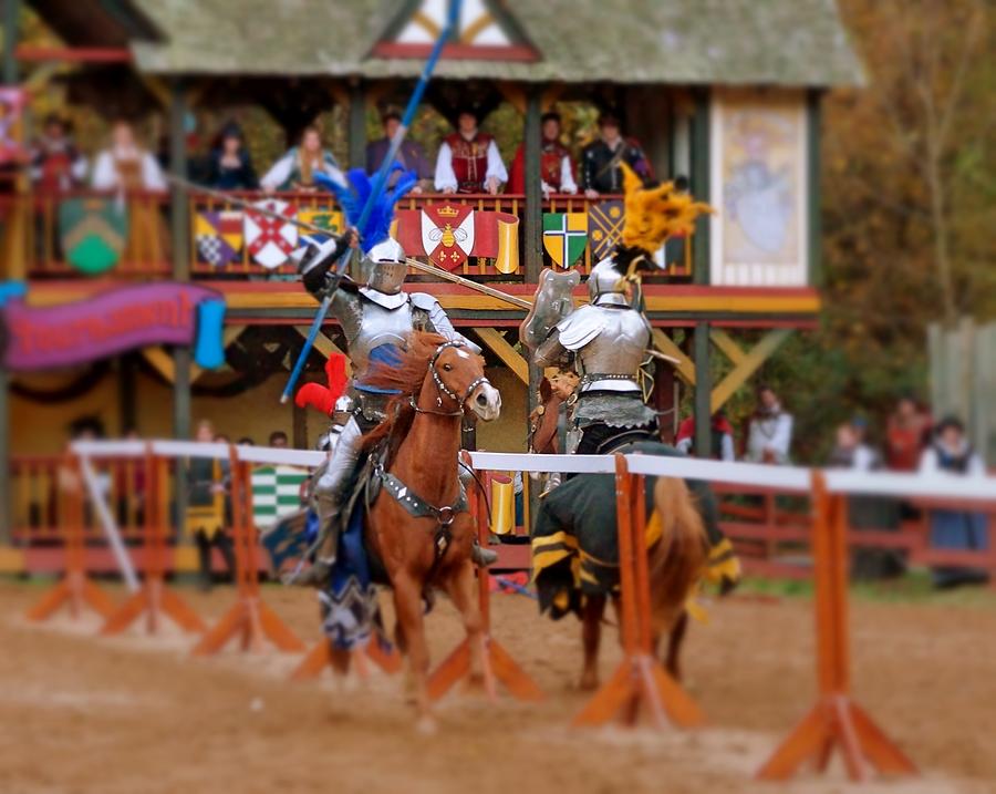 The Jousters 2 Photograph by Rodney Lee Williams