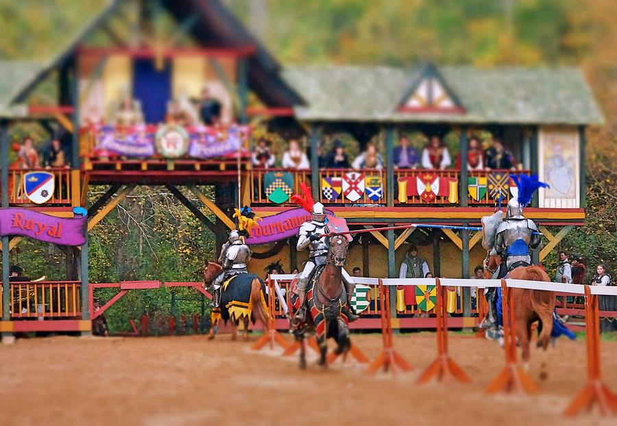 The Jousters Photograph by Rodney Lee Williams