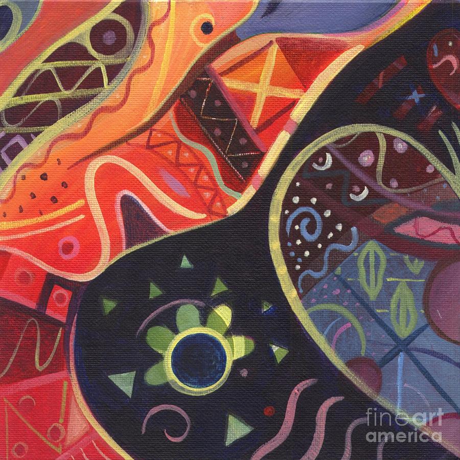 The Joy of Design II Painting by Helena Tiainen