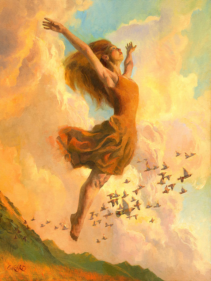 Dance Painting - The Joy of life by Francois Girard