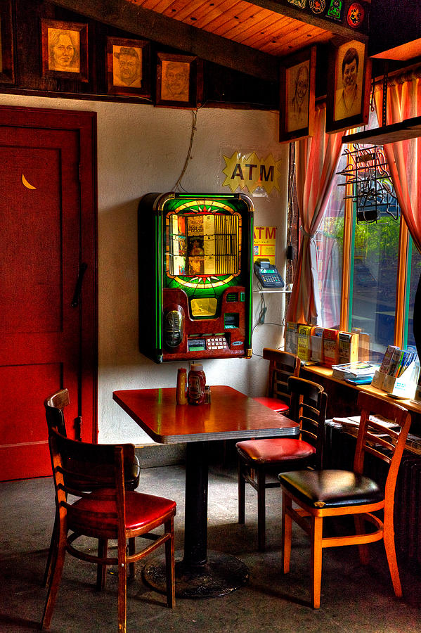 The Jukebox at the Tap Room Photograph by David Patterson