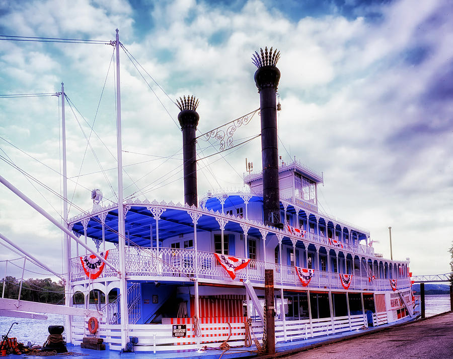 Transportation Photograph - The Julia Belle Swan by Mountain Dreams