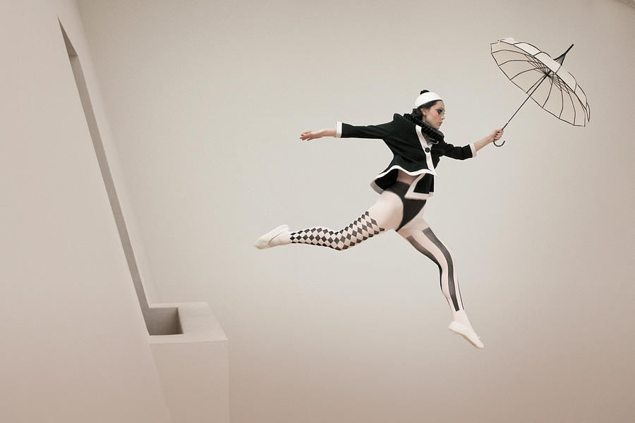 The Jump Photograph by Christine Von Diepenbroek