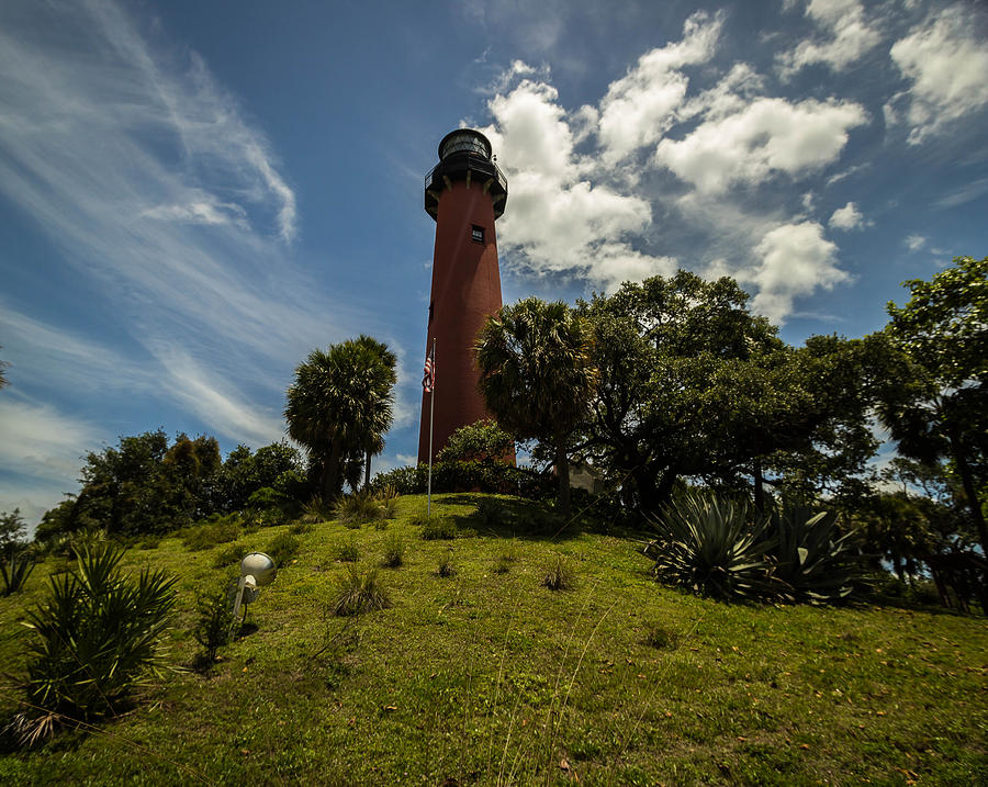 The Jupiter Inlet Lighthouse Photograph by George Kenhan