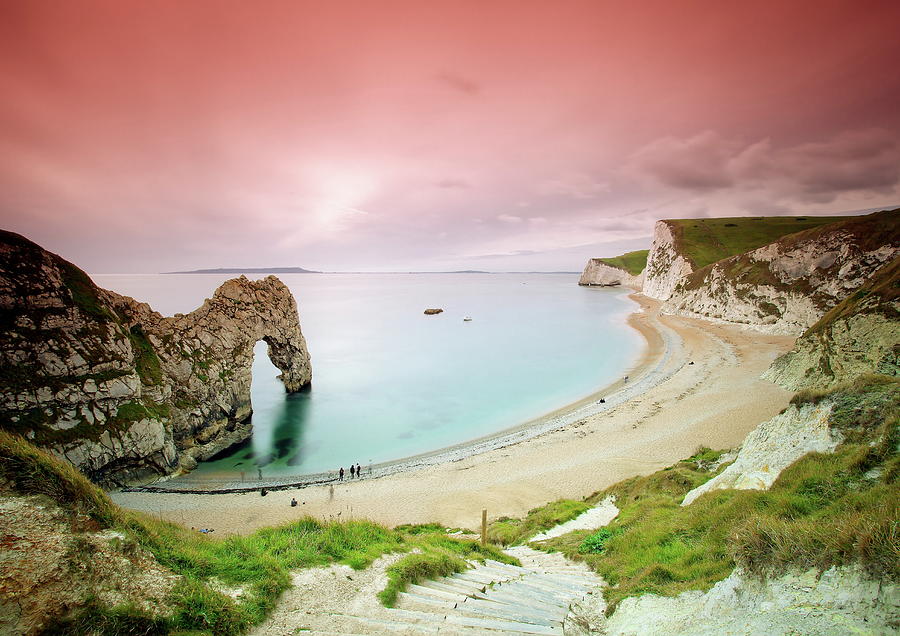 The Jurassic Coast Of History And Colour Photograph by Unique Landscape