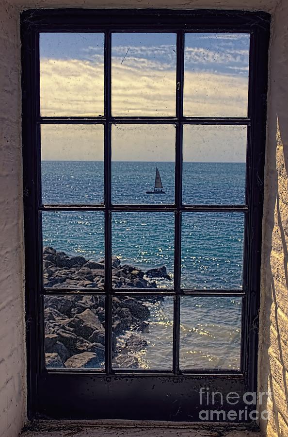 Lighthouse Photograph - The Keepers View by Chrystyne Novack