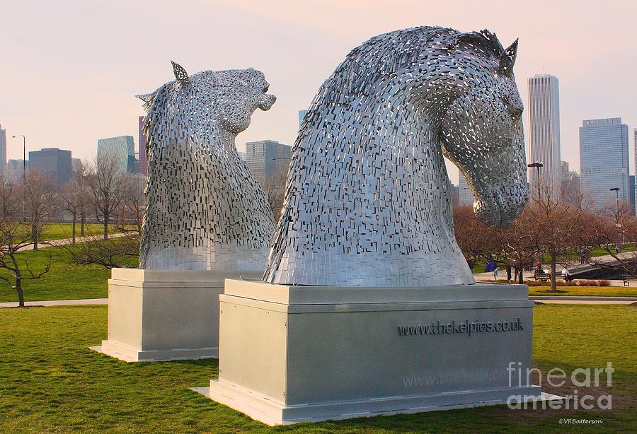 The Kelpies in Chicago Photograph by Veronica Batterson