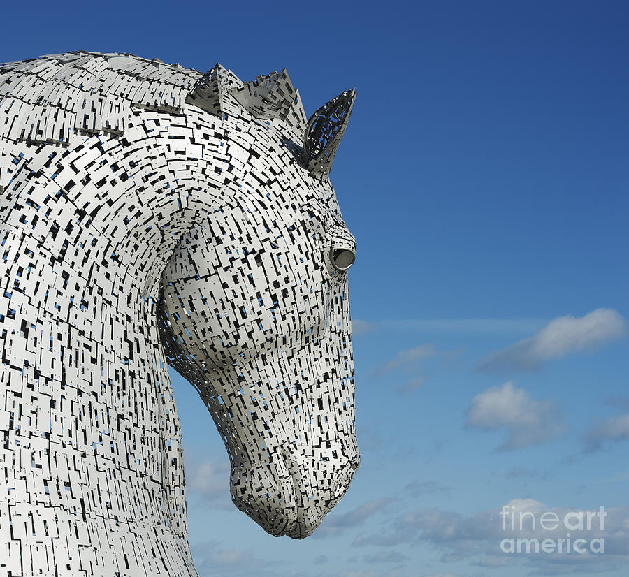 Horse Photograph - The Kelpies by Tim Gainey