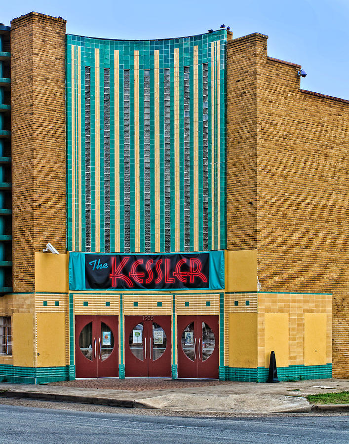 The Kessler Movie Theater Photograph by David and Carol Kelly
