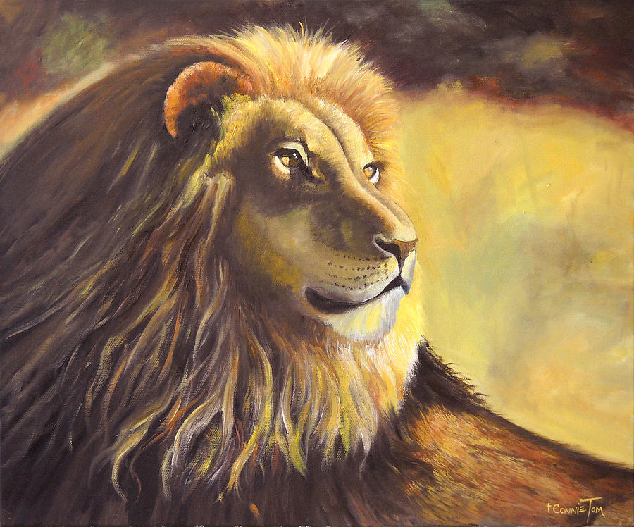 The King Painting by Connie Tom | Fine Art America