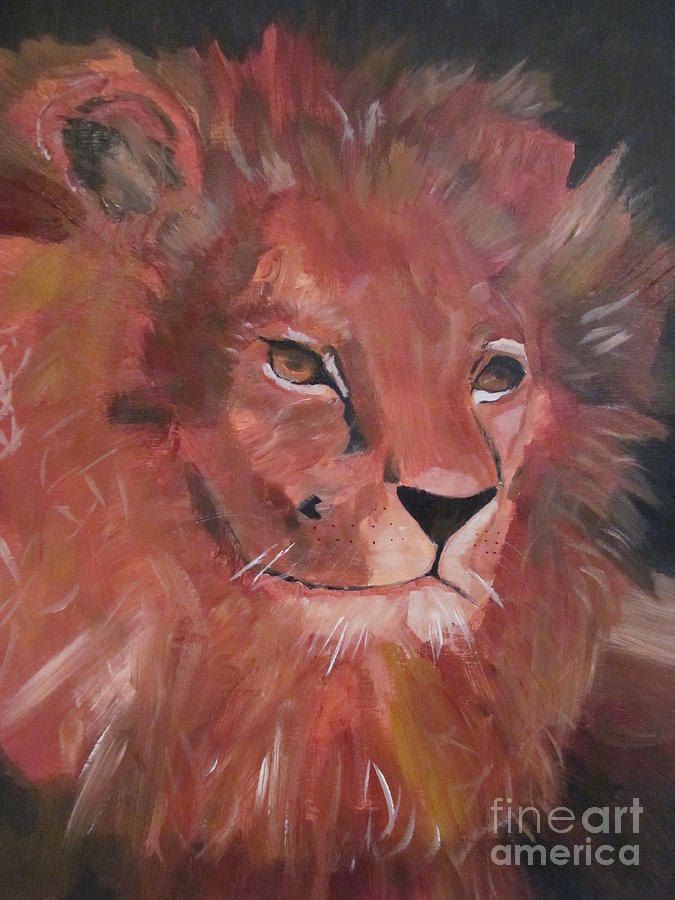 The King Painting by Susan Voidets