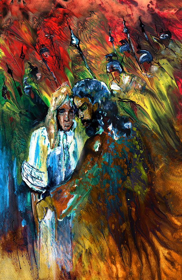 The Kiss Of Judas Painting