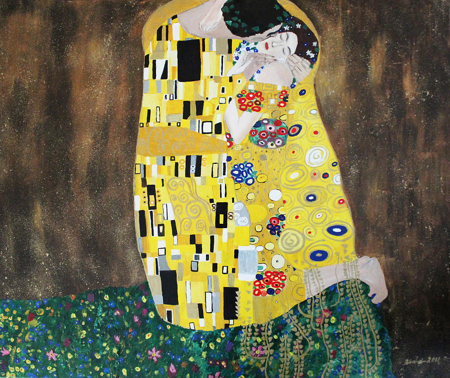 The Kiss Replica Klimt Painting
