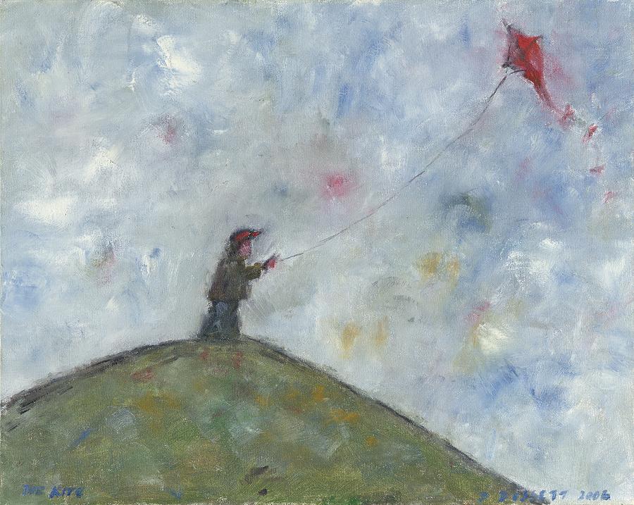 The Kite Painting by David Dossett