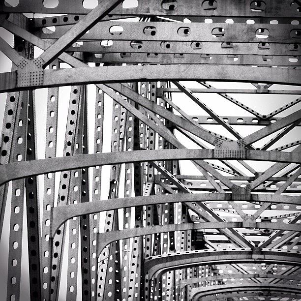 Bridge Photograph - The Knots That Bind Us Together by Michael Hasha