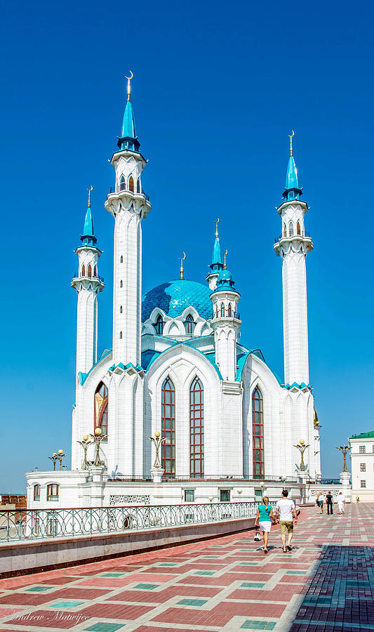 The Kremlin Mosque Photograph by Andrew Matwijec
