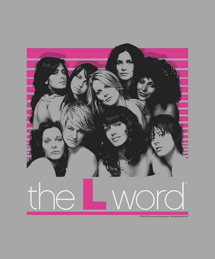 Los Angeles Digital Art - The L Word - Cast by Brand A