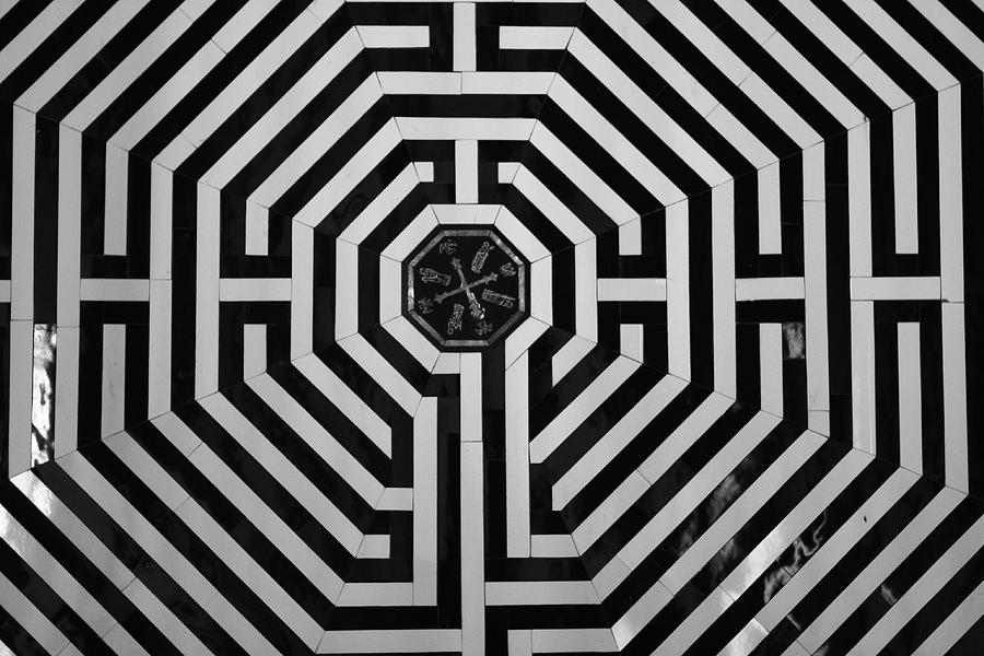 Abstract Photograph - The Labyrinth by Aidan Moran
