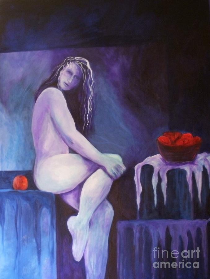A Woman Of Misfortune Painting by Carolyn LeGrand