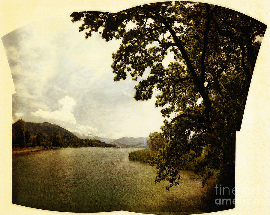 The Lake Photograph by Edmund Nagele FRPS