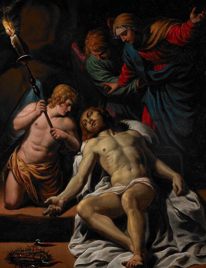 Easter Painting - The Lamentation by Alessandro Turchi